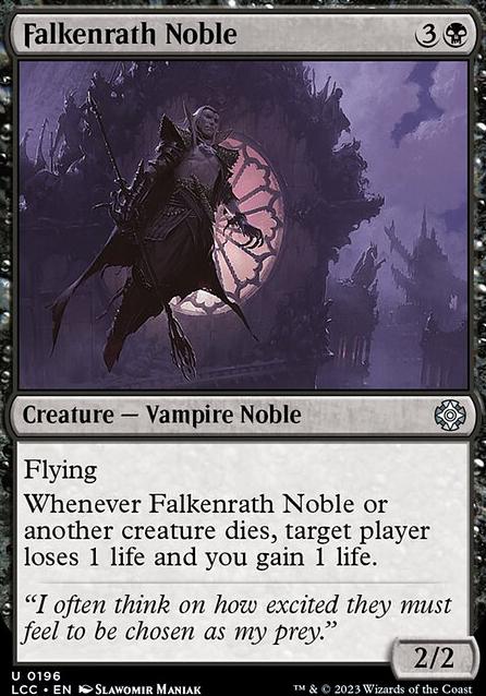 Falkenrath Noble feature for sacrifice deck {vintage legal}
