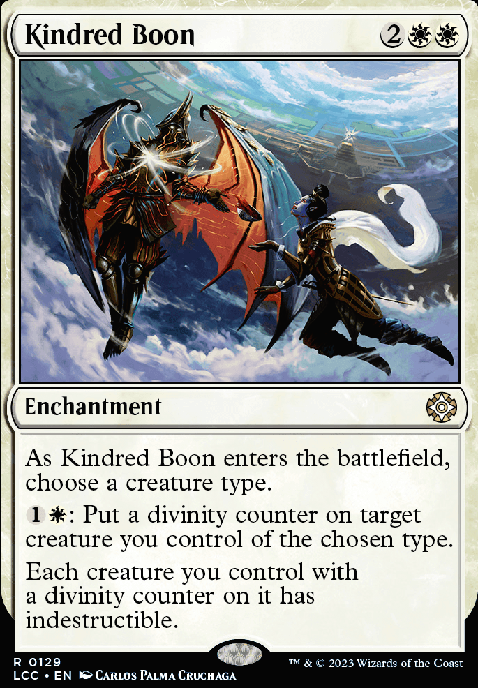 Featured card: Kindred Boon