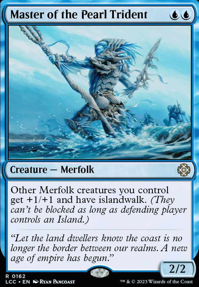 Master of the Pearl Trident feature for Kopala, Warden of Waves EDH