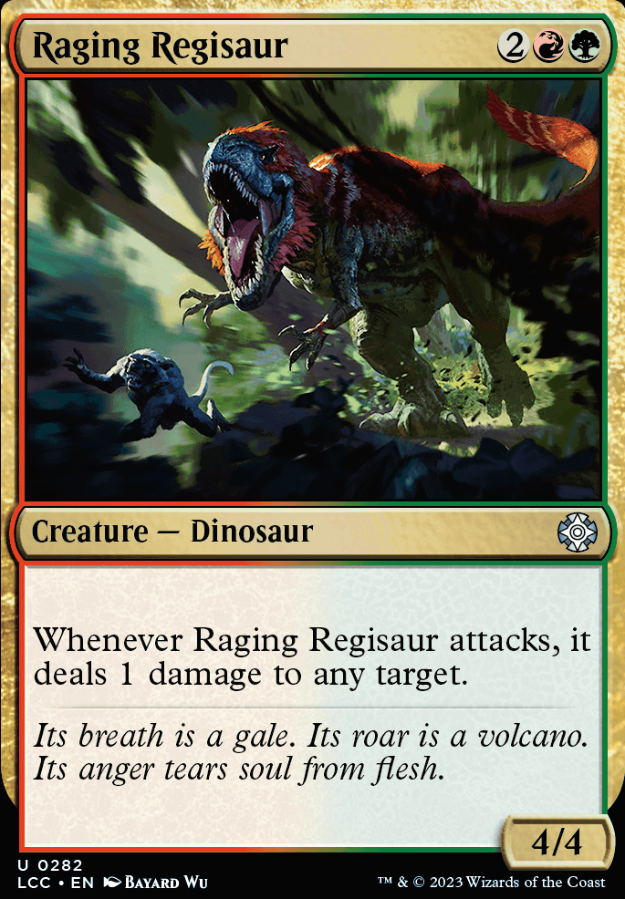 Featured card: Raging Regisaur