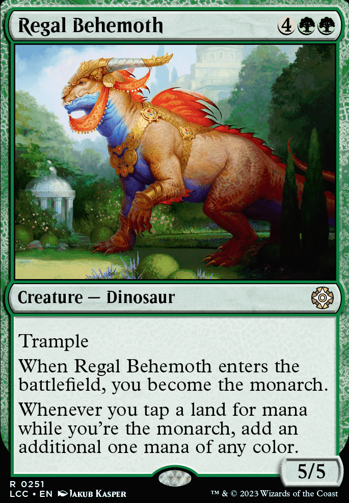 Regal Behemoth feature for Dinos antiguos calientes por tu zona