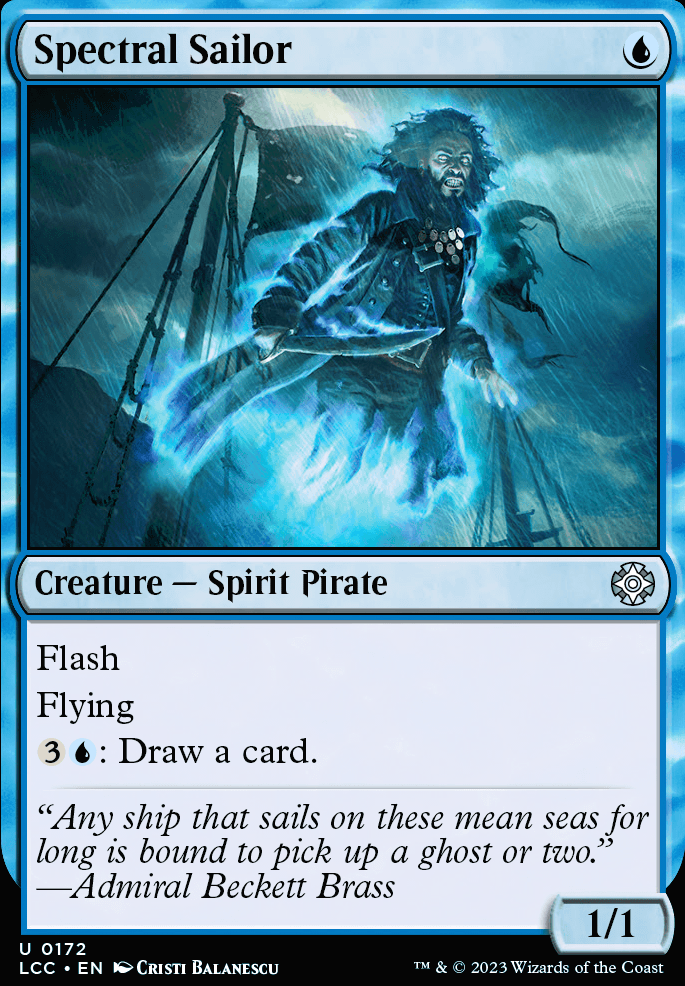 Featured card: Spectral Sailor