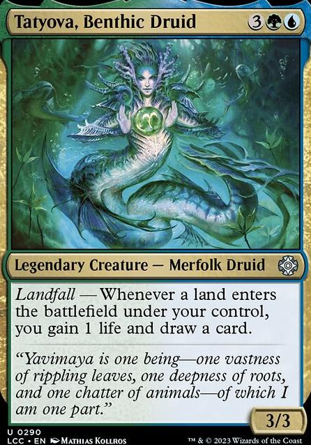 Commander: Tatyova, Benthic Druid