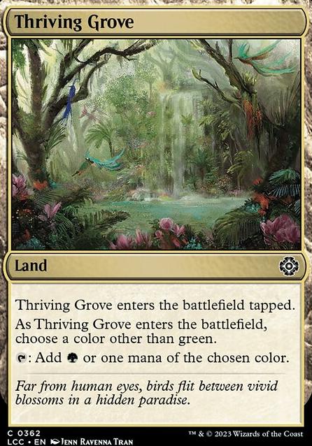 Thriving Grove feature for Pauper GW Sliver