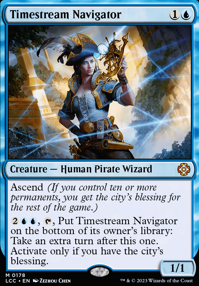 Timestream Navigator feature for I Draw from Both Ends of my Deck