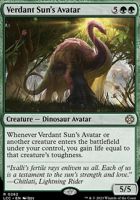 Verdant Sun's Avatar feature for Dinos (budget)