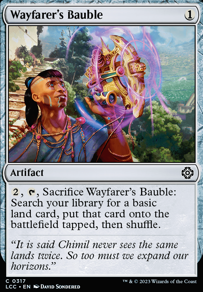 Featured card: Wayfarer's Bauble