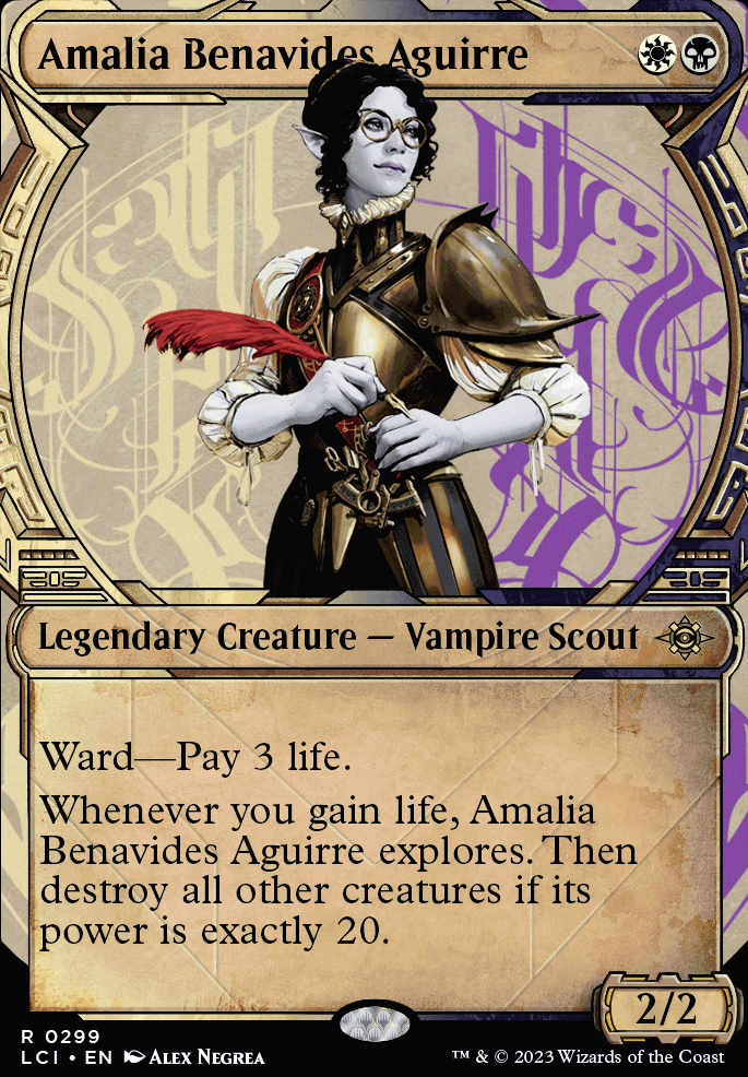 Amalia Benavides Aguirre feature for Orzhov Life and Death