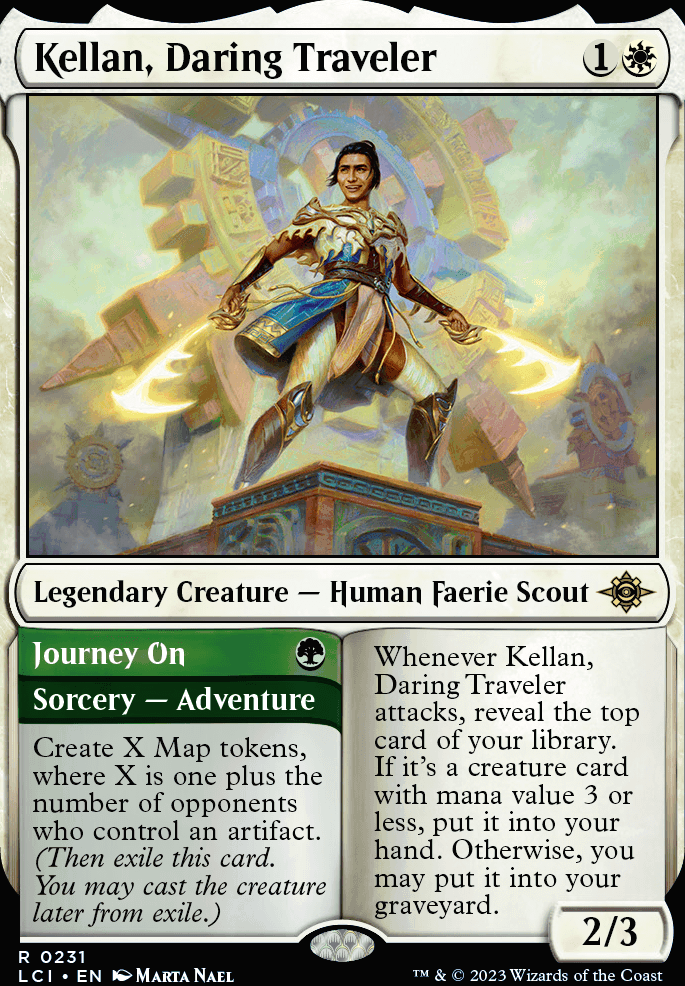 Commander: Kellan, Daring Traveler