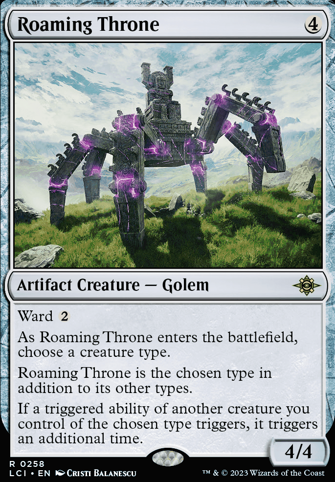 Featured card: Roaming Throne