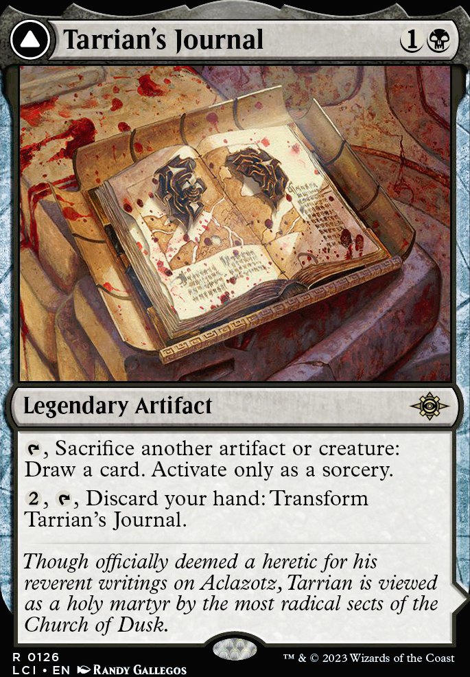 Tarrian's Journal