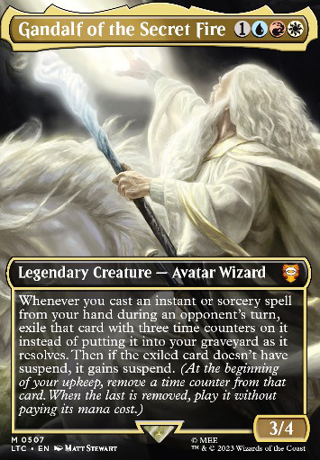 Featured card: Gandalf of the Secret Fire
