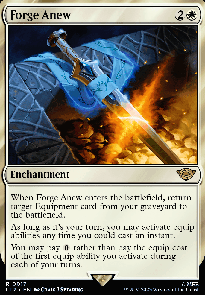 Featured card: Forge Anew