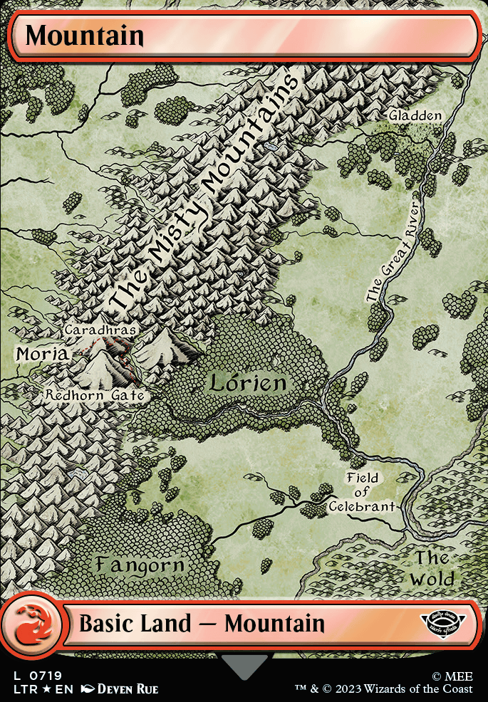 Mountain feature for Middle Earth United
