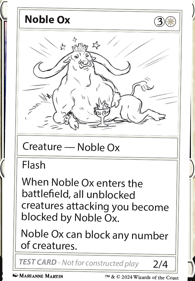 Noble Ox (Playtest)