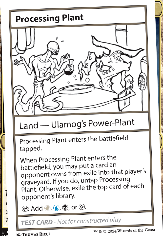 Processing Plant (Playtest) Processing Plant (Playtest)