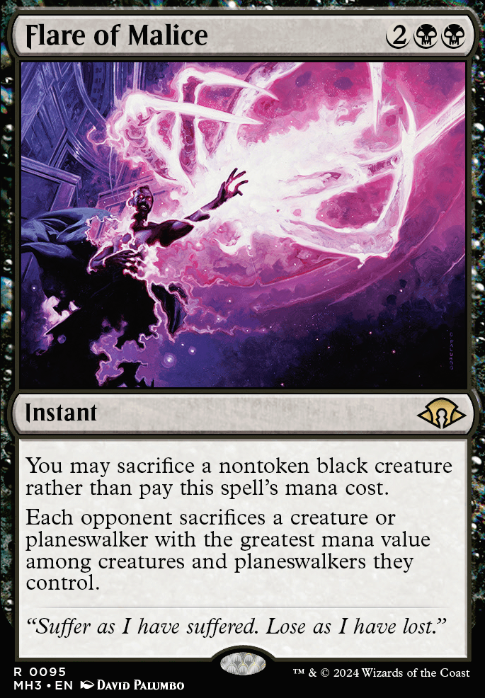 Flare of Malice Flare of Malice
