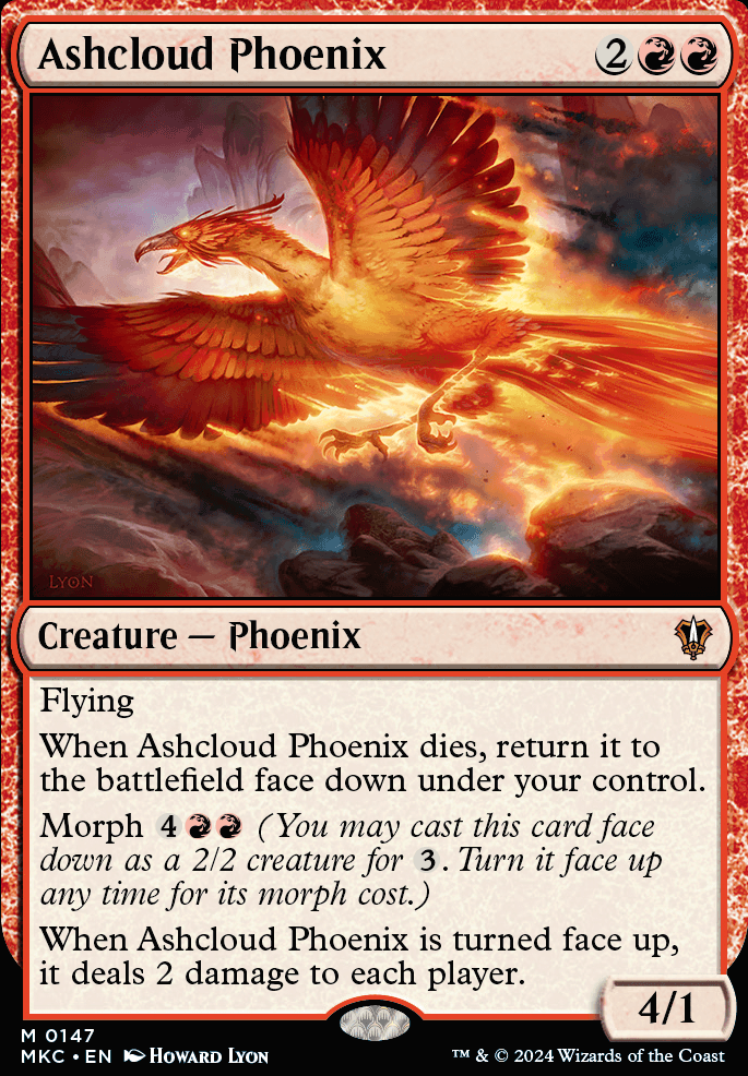 Ashcloud Phoenix feature for The Worst Tribal Idea(Syrix, Carrier of the Flame)