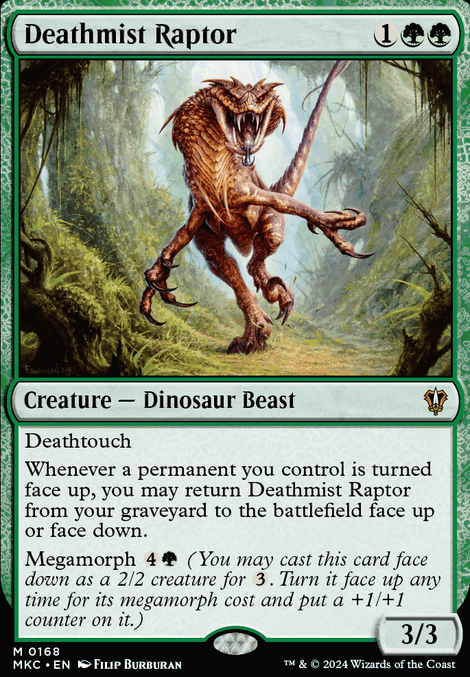 Featured card: Deathmist Raptor