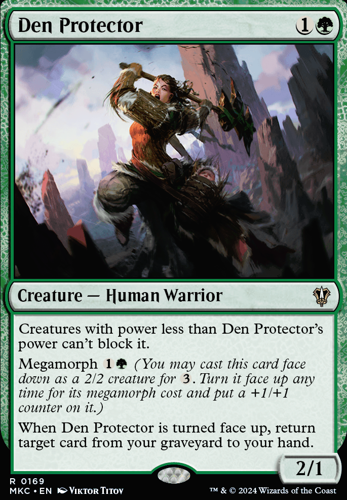 Den Protector feature for G/W Value Humans