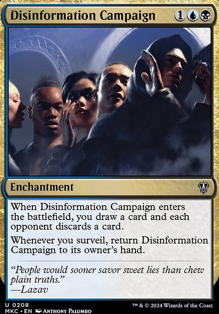 Disinformation Campaign feature for Dimir Midrange