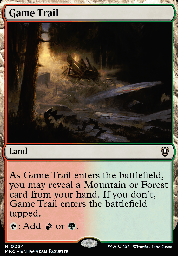 Featured card: Game Trail