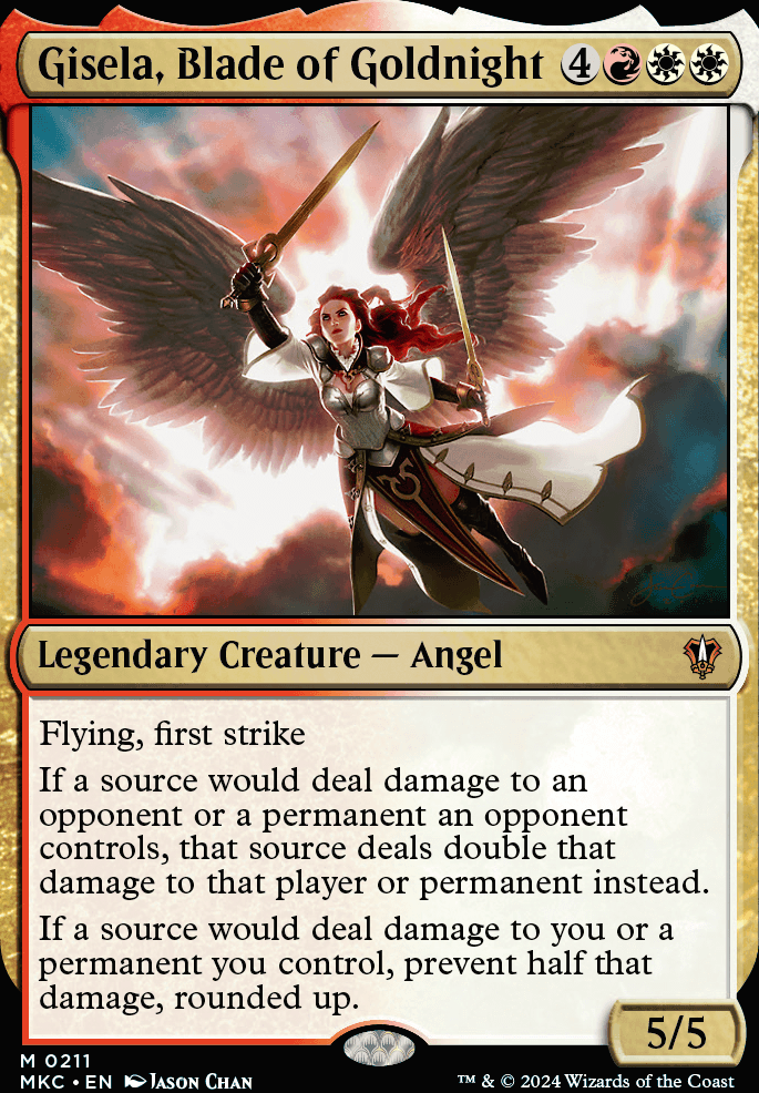 Gisela, Blade of Goldnight feature for Boros Angels