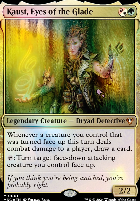 Featured card: Kaust, Eyes of the Glade
