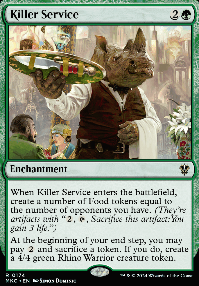 Featured card: Killer Service