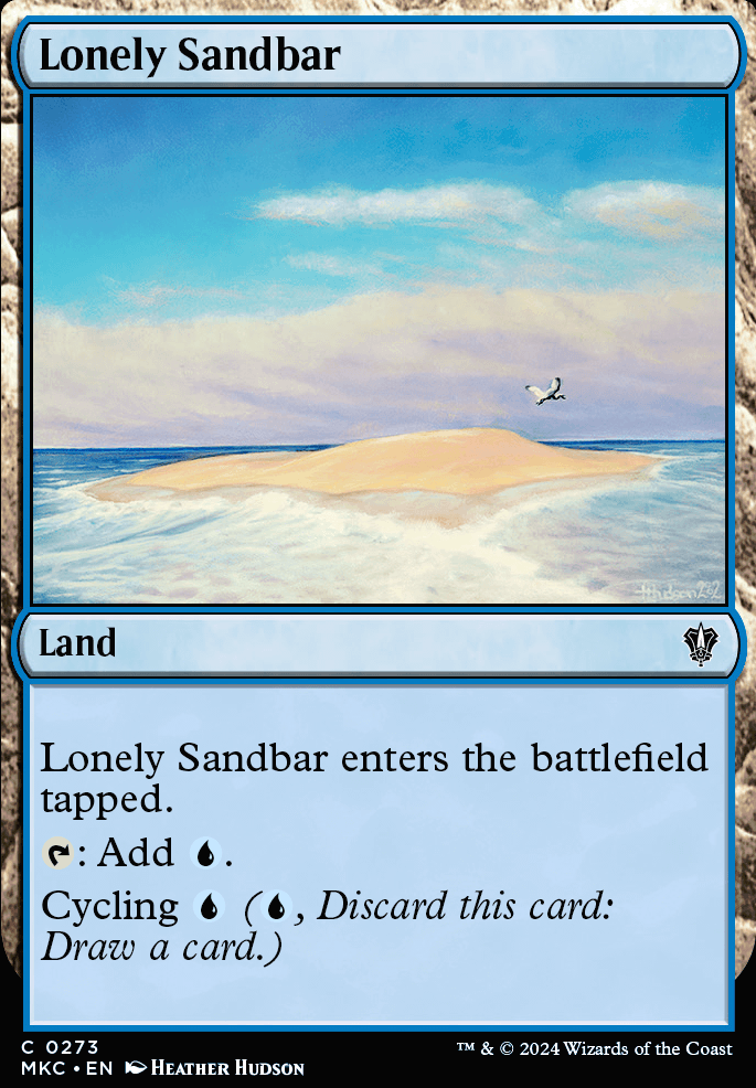 Featured card: Lonely Sandbar