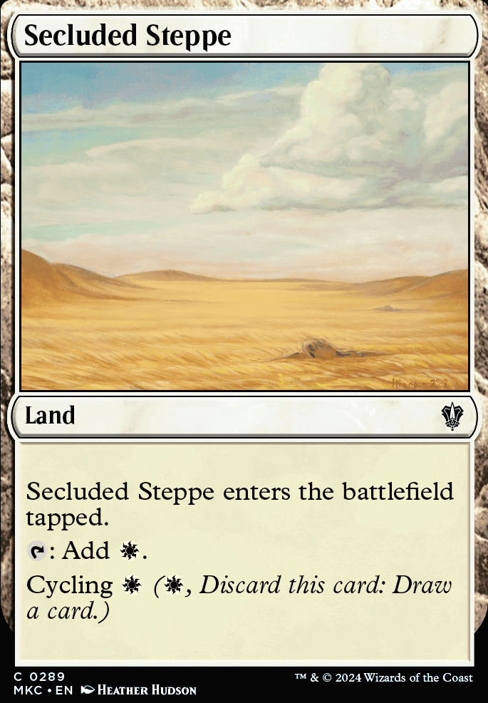 Secluded Steppe feature for Kitsune