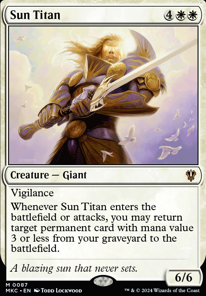 Sun Titan feature for Commander Cube