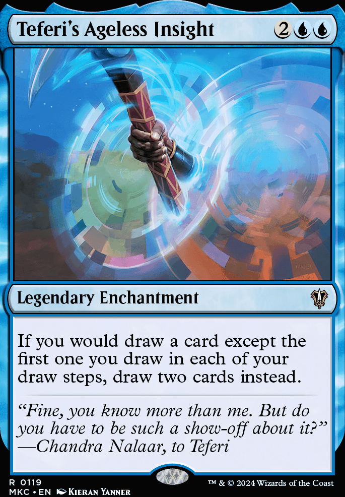 Teferi's Ageless Insight feature for God of Cards