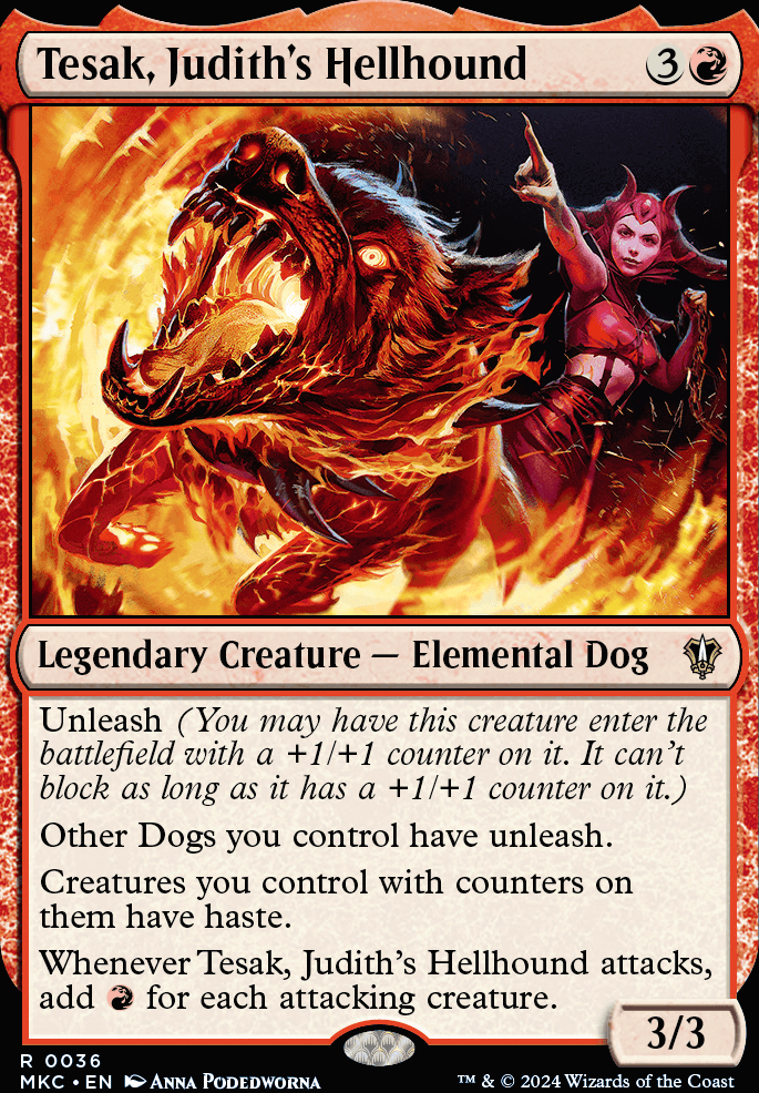 Featured card: Tesak, Judith's Hellhound
