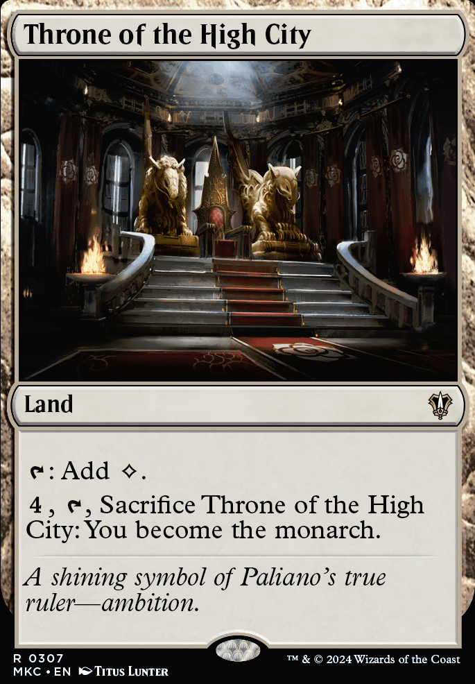 Featured card: Throne of the High City