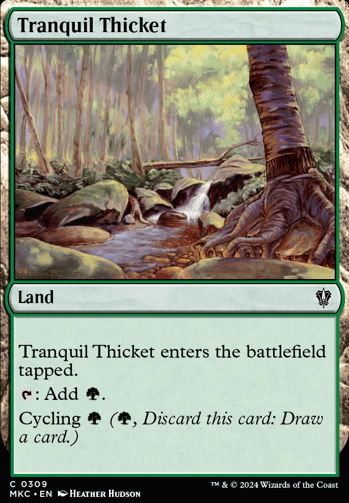 Tranquil Thicket feature for Tittynia