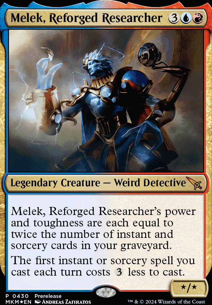 Featured card: Melek, Reforged Researcher
