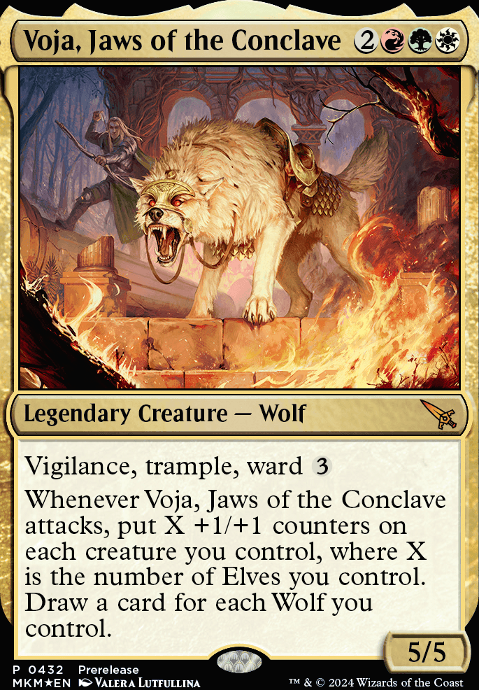 Voja, Jaws of the Conclave feature for Voja, Descendant of Carcharoth