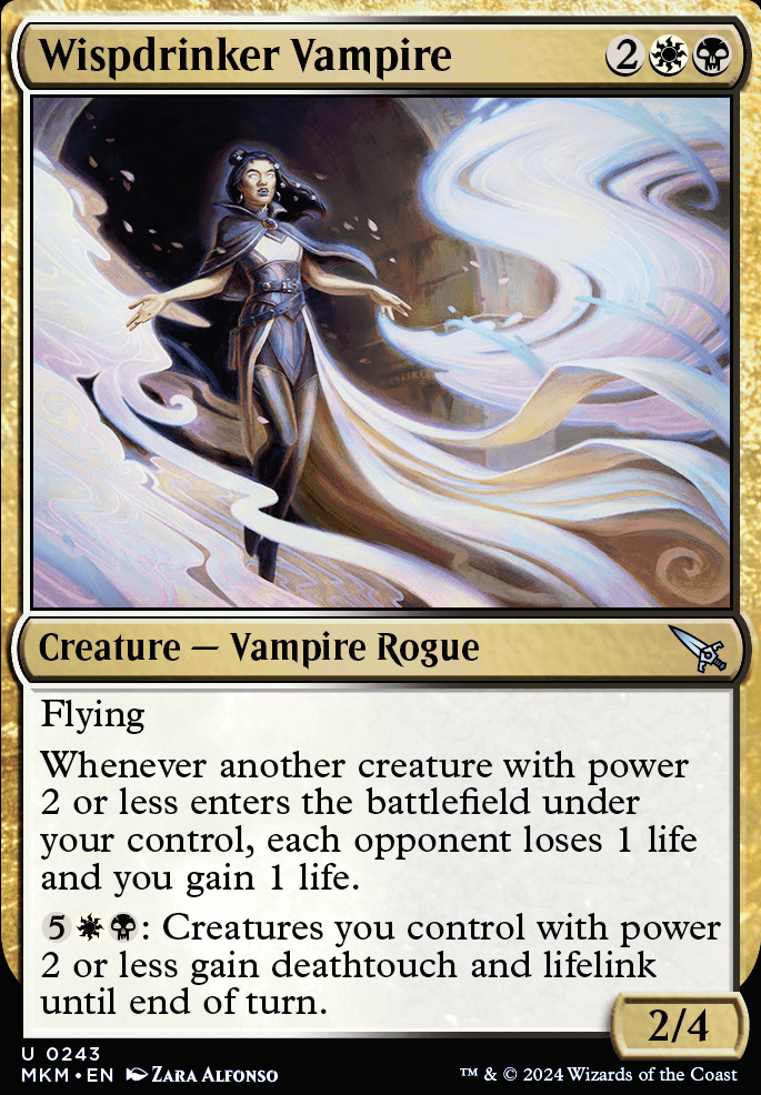 Featured card: Wispdrinker Vampire