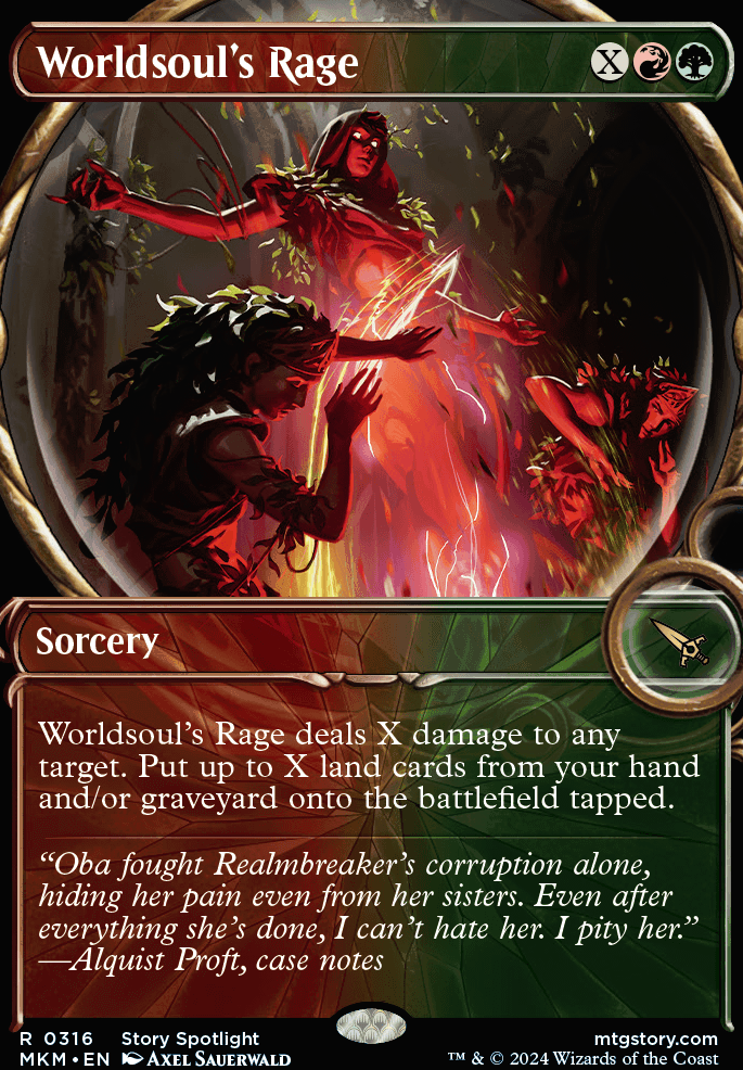 Featured card: Worldsoul's Rage