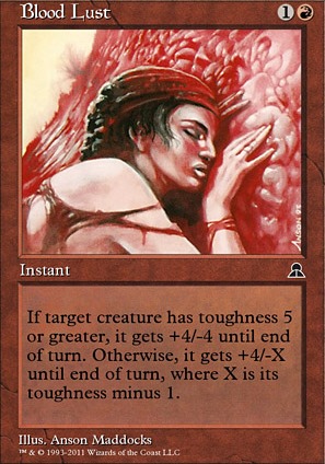 Featured card: Blood Lust
