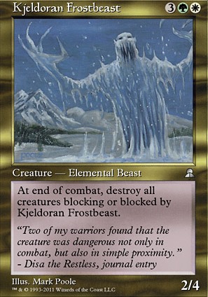 Kjeldoran Frostbeast Kjeldoran Frostbeast