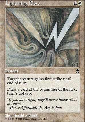 Lightning Blow Lightning Blow