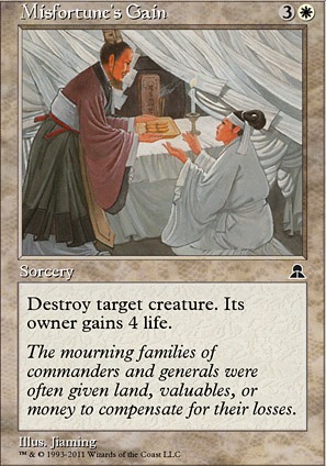 Misfortune's Gain Misfortune's Gain