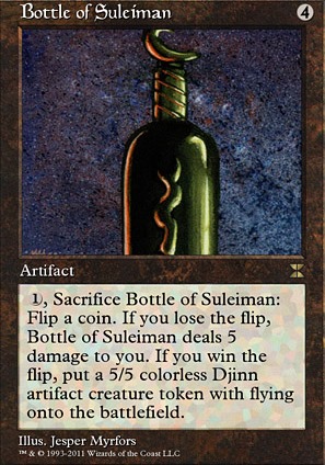 Bottle of Suleiman Bottle of Suleiman
