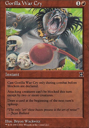Featured card: Gorilla War Cry