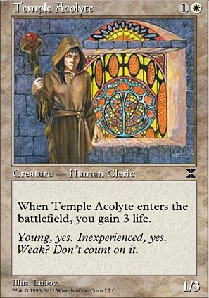 Temple Acolyte Temple Acolyte