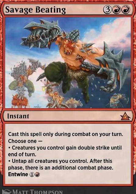 Featured card: Savage Beating