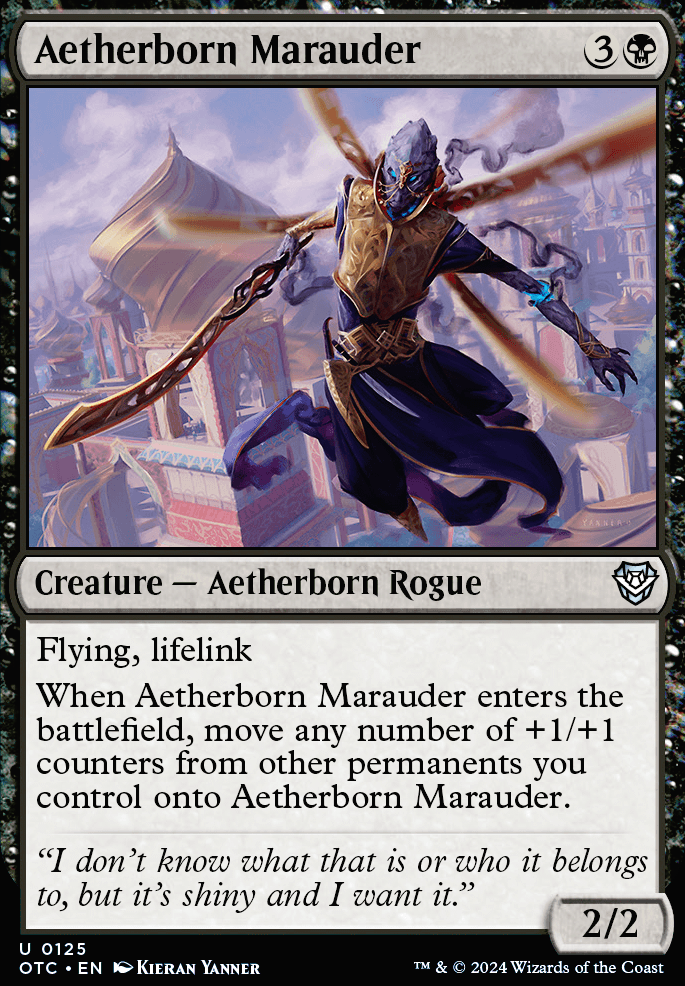 Featured card: Aetherborn Marauder