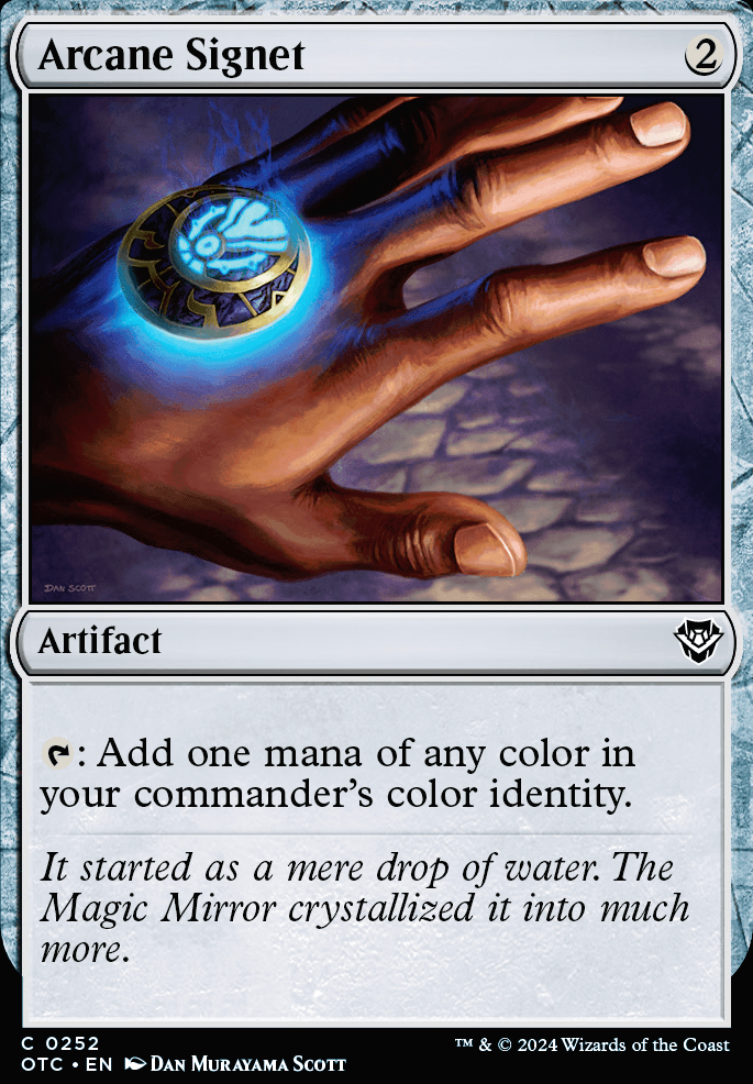 Arcane Signet feature for Dungeons and More Dungeons [[Hama Pashar EDH]]